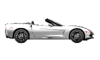 Chevrolet Corvette Kabriolet (C6) 6.2