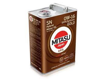 Mitasu Gold SN HYBRID 0W-16, 4L