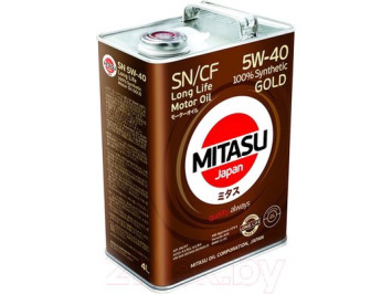 Mitasu Gold LL SN/CF 5W-40 Mercedes MB-229.5, 4L