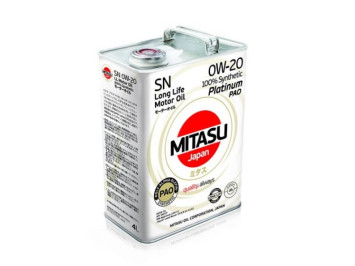 Mitasu Platinum PAO SN 0W-20 Mercedes MB-229.71, 4L