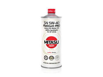 Mitasu Platinum PAO SN 5W-40  DEXOS 2, 1L