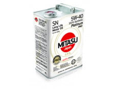 Mitasu Platinum PAO SN 5W-40  DEXOS 2, 4L