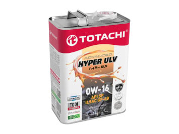 TOTACHI HYPER ULV 0W16, 4L