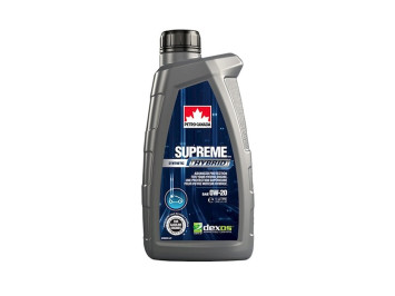 PETRO-CANADA 0W-20 Supreme Synthetic Hybrid, 1L