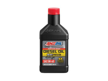 AMSOIL 5W-40 Diesel Signature Series Max-Duty, 0.946L